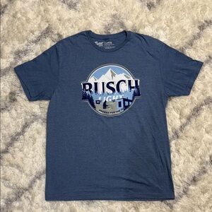Busch Light Blue Graphic Tee